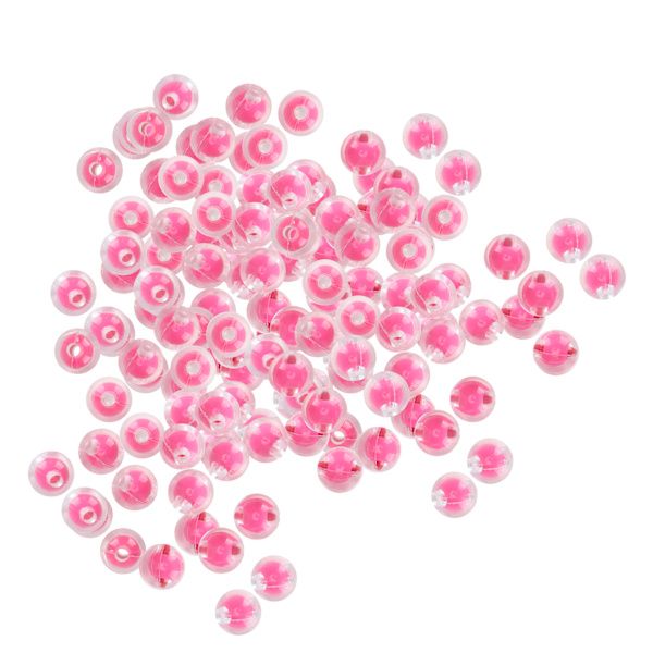 Hartsihelmet DIY käsintehtyjen korujen valmistustarvikkeet Ranneremateriaalin lisävarusteet 8mm MGlossy Rose Red
