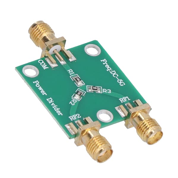 Motståndsströmdelarmodul RF 2-vägs splitterkortdistributör DC-5GHz 6dB 0,5W