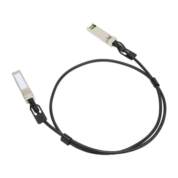 10G SFP+ DAC-kabel 39,4 tommer SFP+ til SFP+ højhastigheds stabilt signal plug and play bredt kompatibelt 10G SFP+ Twinax-kabel