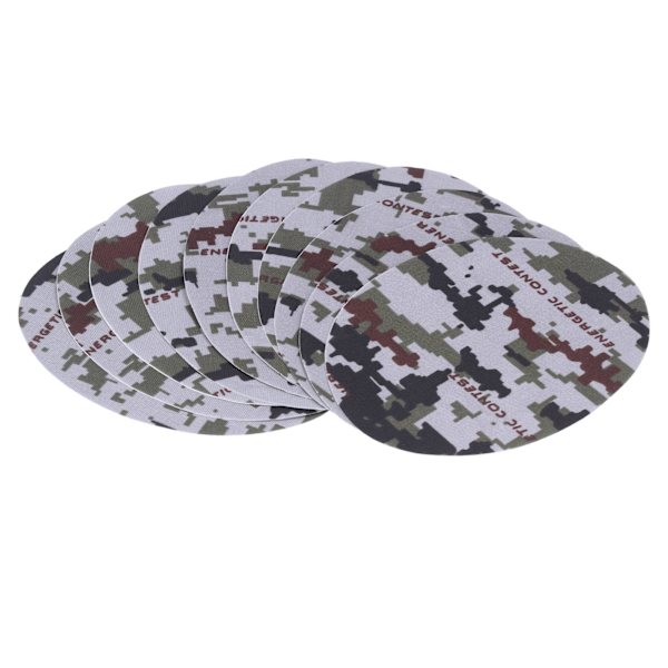 10 STK Camouflage Tøj Patches Tøj Reparation Dekoration Kit til bukser Dunjakke dekoration