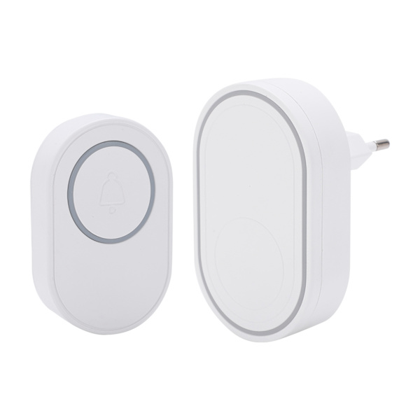 Smart Wireless Doorbell AntiDimantle 433MHz 220V EU-pistoke huviloihin varastoihin kouluihin tehtaisiin
