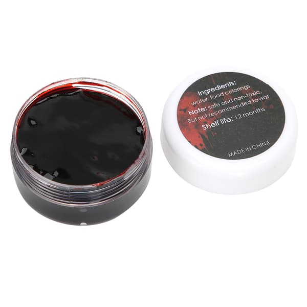 Makeup Blod Halloween Kostume Scene Sår Ar Falsk Blod Specialeffekt Makeup Blod