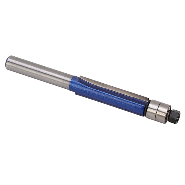 1/4 tomme skaft flush trim routerbits cementeret hårdmetal dobbeltlejer trimmer til forarbejdning af blødt og hårdt træ