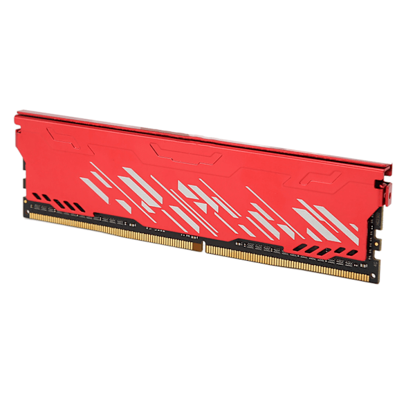 Pöytätietokoneen muistimoduuli Punainen DDR4 2666MHz 21300 Kaistanleveys Alumiiniseos Peli RAM Tietokoneen kotelon päivitykseen 8GB