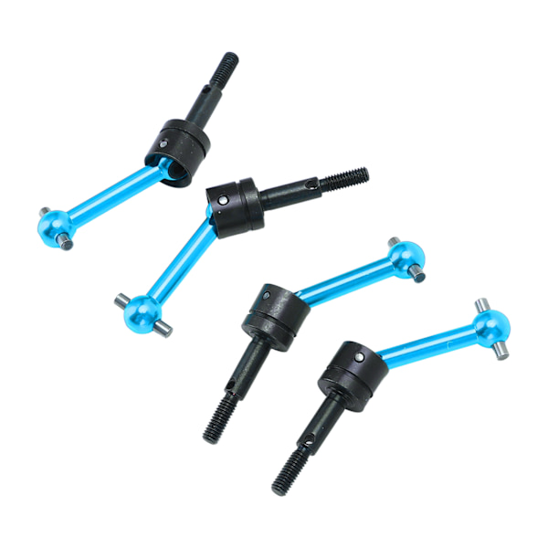 4 st universella drivaxlar i metall CVD 70 mm för Tamiya TT02 1/10 RC-bil uppgraderingsdelar blå