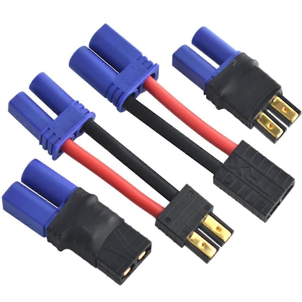 RC LiPo Batterikontakt Adapter EC5 Hane Hona på ESC Laddare