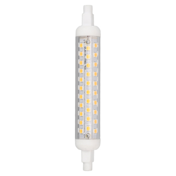 Dobbeltsidet LED-pære med 86 LED-perler, varmt lys, erstatningspære til hus og kontor, 220V 10W