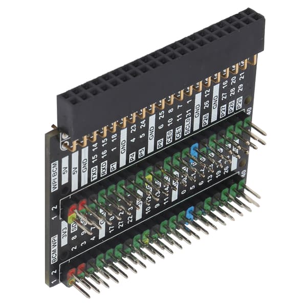 GPIO utvidelseskort grensesnittutvidelsesadaptermodul dobbel rad for Raspberry Pi 400