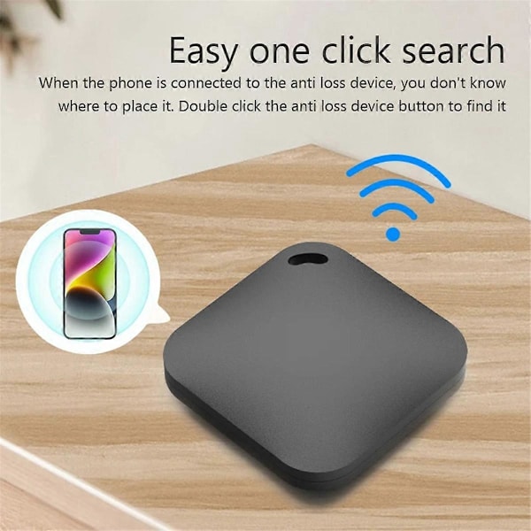 Smart Bluetooth GPS-tracker Fungerar med Hitta min app Anti A