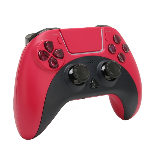 Trådløs spilcontroller RGB-baggrundsbelysning Dual Vibration 6 Axes Trådløst spilhåndtag til PS4 til PS3 til IOS-enhed