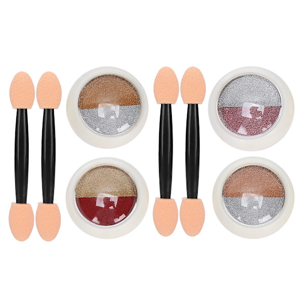 Nail Art Glitter Mirror Pulver Pigment Puder Nail Art Manikyr Pulver Tillbehör