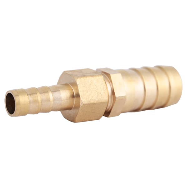 Mässingskoppling slanganslutning reducerare reducerande pluggkontakt (8mm-16mm 1st)