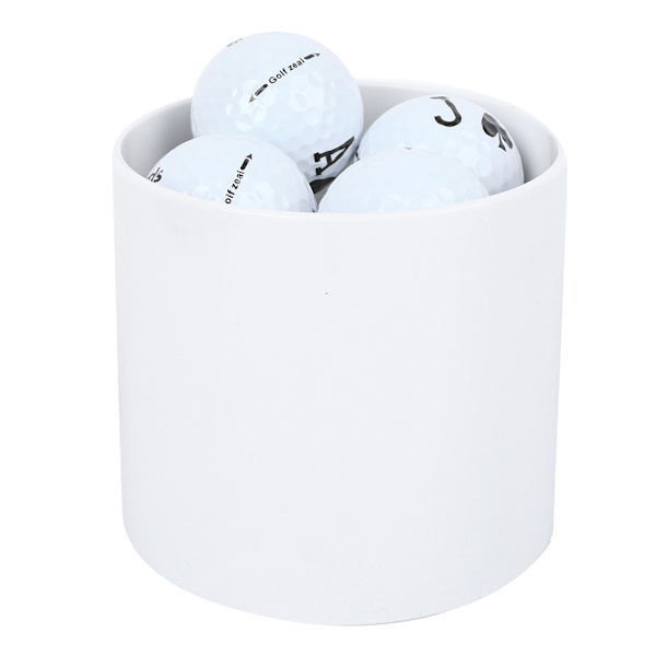 Golf Green Hole Cup Putting Putter -tarvike ytimen kanssa harjoittelemaan valkoista