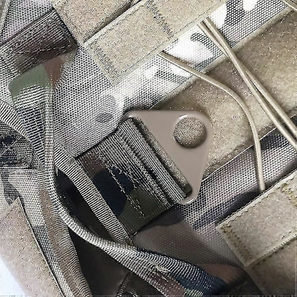 Taktinen Koiravaljas Nylonkahvalla Säädettävä Koulutusvaljas Lemmikin Työliivi Zekai Camouflage XL