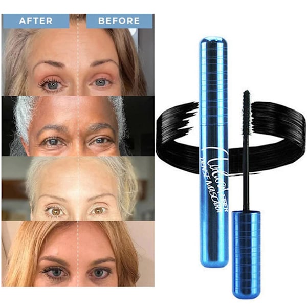 Prime Lash Mascara til kvinder Natural Fiber Dense Mascara Forlængende og volumengivende Mascara til Seniorer
