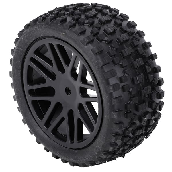 4 stk. Universal 1/10 RC Bil Dekk Modifikasjonstilbehør Erstatning 85mm Svart