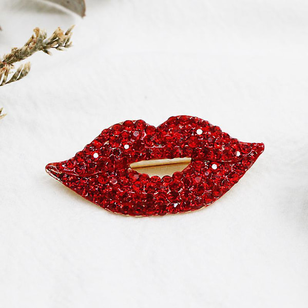 Rhinestone Brosche til Kvinder Stilfuldt Mode Smykke Holdbart og Trendy