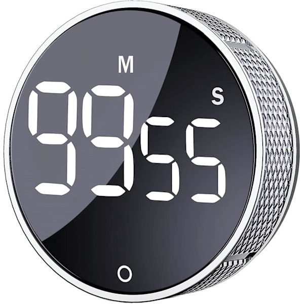 Stor LED Digital Kök Timer Magnetisk Nedräkning Uppräkning Timer för Matlagning Bakning Fitness Klassrum Studier Undervisning