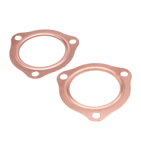 2st 2,5 tum Koppar Header Avgasgrenrör Packningar Återanvändbara för SBC BBC 302 350 454