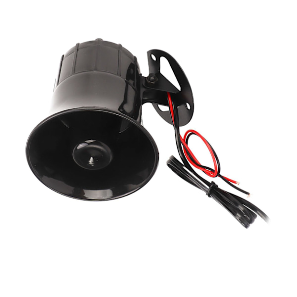 12V 30W 3 Tone Sirene 120 DB Høj Volumen Kraftig Lyd Elektrisk Advarselsalarm Lufthorn til Køretøj