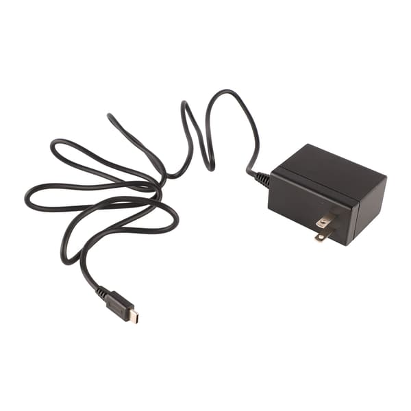 Konsolstrømlader understøtter tv-tilstand Sikker spilkonsolopladeradapter til Switch US-stik 100‑240V