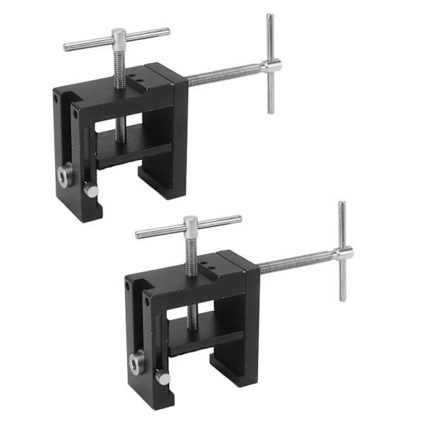 2 stk skap klemmer profesjonell aluminiumlegering rett vinkel skap ansikt ramme klemmer for skap installasjon