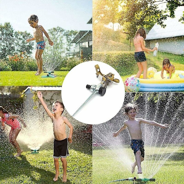 Pyöreä sadetin, vihreä pyöreä sadetin nurmikolle, puutarhasprinkleri, Premium 360° pyöreä sadetin