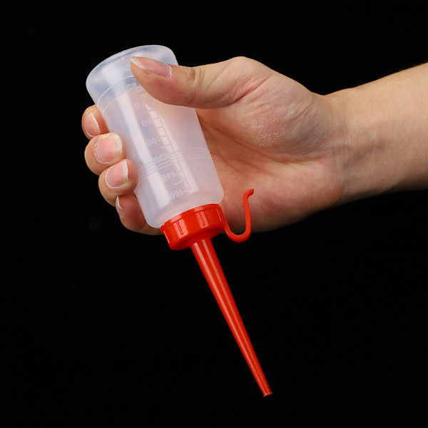 10 stk. oliefals symaskine lang spids dobbeltnål plastoliedispenser