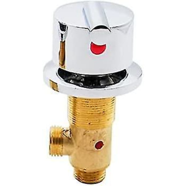 Badekararmatur Blandebatteri Dusjarmaturer Baderomsarmatur Varmt Kaldt Vann Solid Messing Blandebatteri Hull Blad Håndtak Blandebatteri