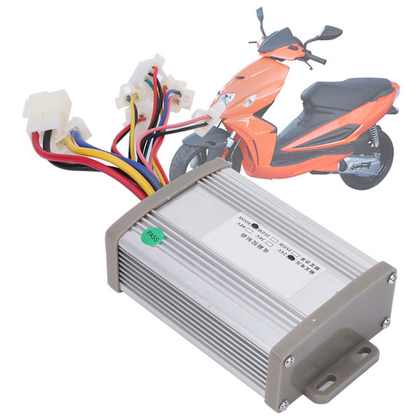 24V 800W børste-motorcontroller tilbehør til elektrisk cykel E-cykel Tricykel otte ledninger