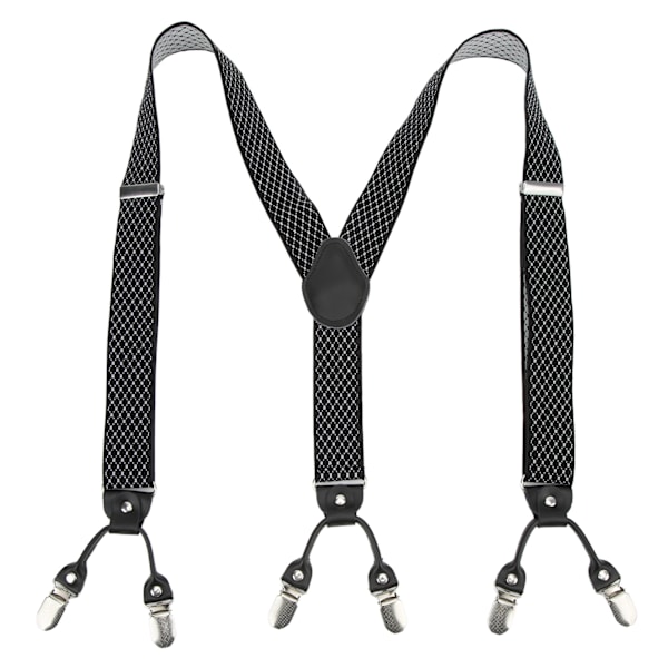 Mens Suspenders Easy Adjustable Y Shaped Straps 3.5x110cm/1.4x43.3in Ergonomic Suspenders for Clothing Matching