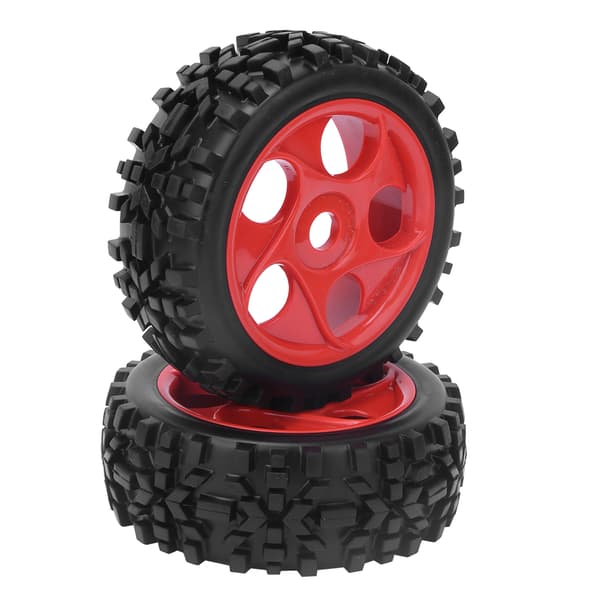 2st 118mm Gummi Universal Däcknav Uppgraderingstillbehör Passar för 1/8 RC Bil