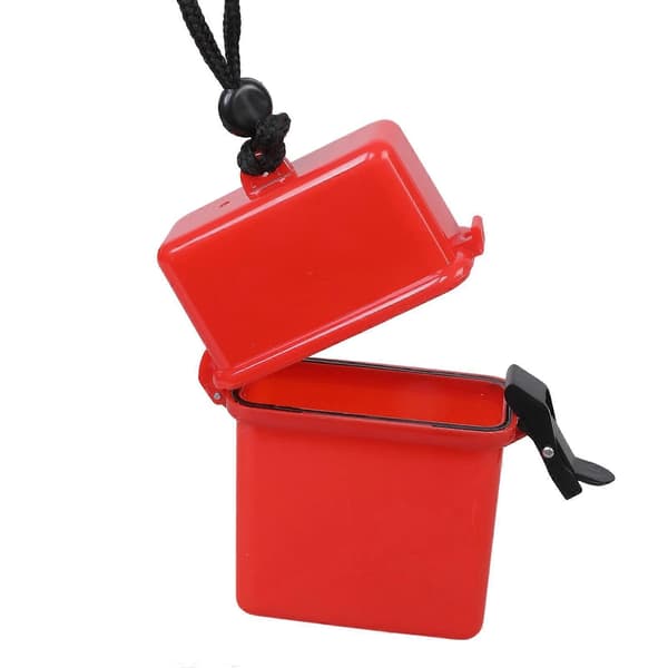 Versatile Floating Storage Container Waterproof Dry Box for Camping Swimming Gear Essential Safe Protective White White