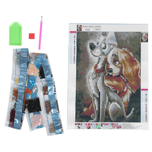5D Diamantmålning Set DIY Landskap Broderi Korshantverk Heminredning Dekorativ