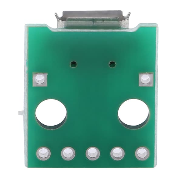 10 kpl Micro USB -naarasliitin DIP-adapterilevyyn 5-nastainen 2,54 mm nousu