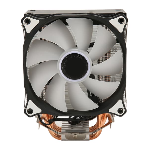 ARGB CPU Luftkøler 6 Kobber Varmerør 12 VDC 3-benet Universal Hydraulisk PC CPU Køleblæsere til AMD AM4 AM5 til Intel 1150
