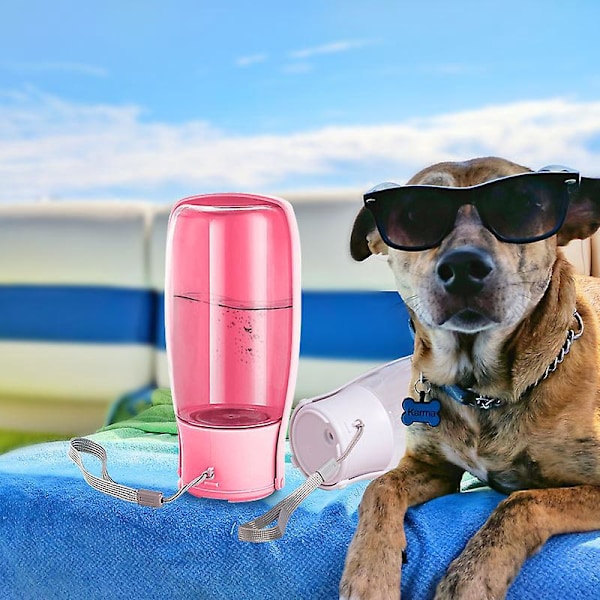 Koirajuomapullo 550ml: Peteast Kasaantaittuva Koiran Vedenpullo Matkalle BPA-vapaa Koira Kissa Lemmikit Vuotamaton Koiran Vedenpullo Vaellukselle Matkustamiseen