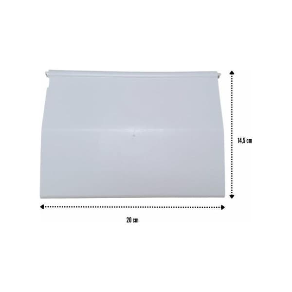 Aqualux Vitalia 20,9 cm Poolskimmerlock – Kompatibel med rektangulära och rundade pooler – Minskar skräp – Enkel installation