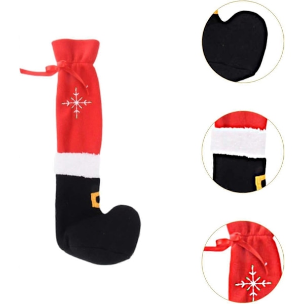 Julbordsbensskydd Juldekoration, Hantverk, Tvättbart, Kreativt, Stolsbensstrumpa Möbelstrumpa