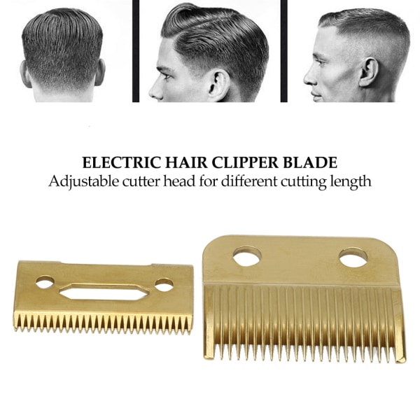 Professionell elektrisk hårklippare för hårtrimmer, metallbyte, verktyg för skärhuvud