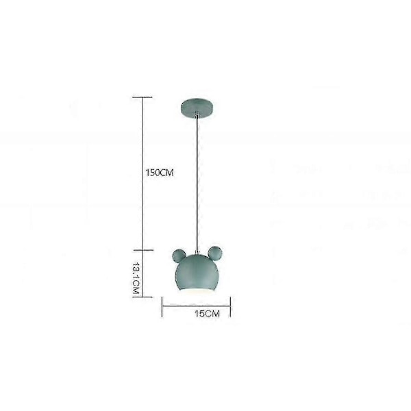 2025 Ny Sofirn Nordisk Pendellampa Mus Hängande Lampa Matbord Barnrum Taklampa - vit