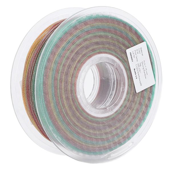 3D-skrivarfilament 1,75 mm Multi Colour Silk PLA-filamentbunt Hög transparens God seghet Påfyllningsfilament