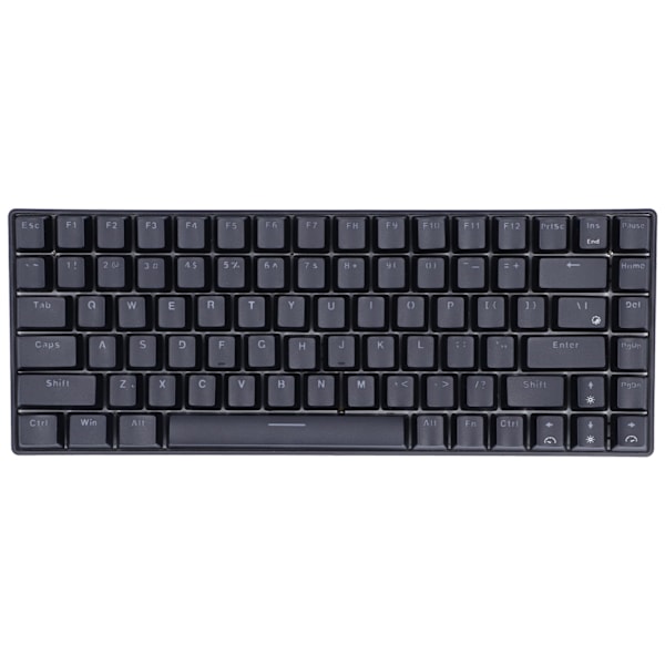 Gaming tastatur bærbar 84 taster TYPEC Keypads med baggrundsbelysningseffekter til pc-gamere bærbar computer arbejde