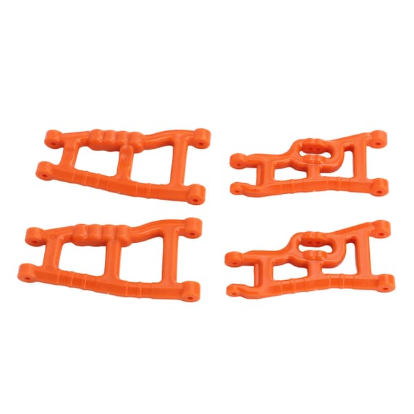 RC For- og Bagophængsningsarm Sæt Svingarm Montering til Rustler Stampede Slash 1/10 2wd RC Biler Orange
