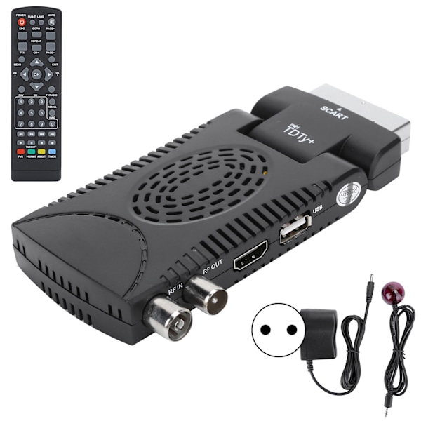 100240V HD331 Satellitmottagare SetTop Box Television Mottagare HD Multimedia Interface(Prise EU )