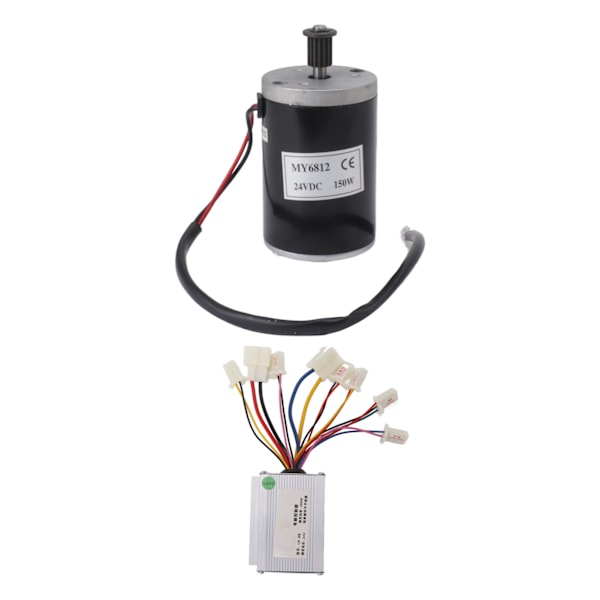 Elektrisk sykkelkonverteringssett med 24V150W motor 24V250W kontroller elektrisk sykkelmotor modifiseringssett