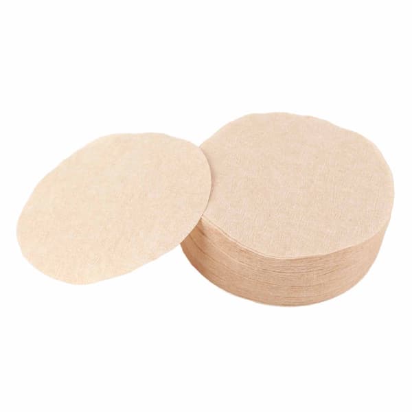 100 stk. kaffefilterpapir erstatningsfilter til kaffe mokka (nr. 6 Dia. 60 mm)