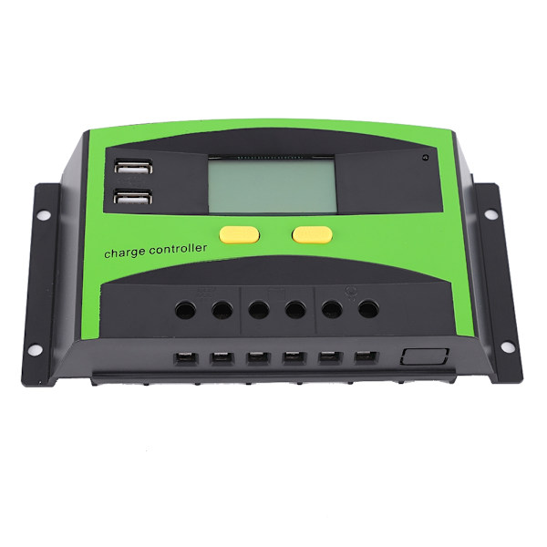 30A LCD-solcellsladdningsregulator 12V/24V PWM solcellsladdningsregulator
