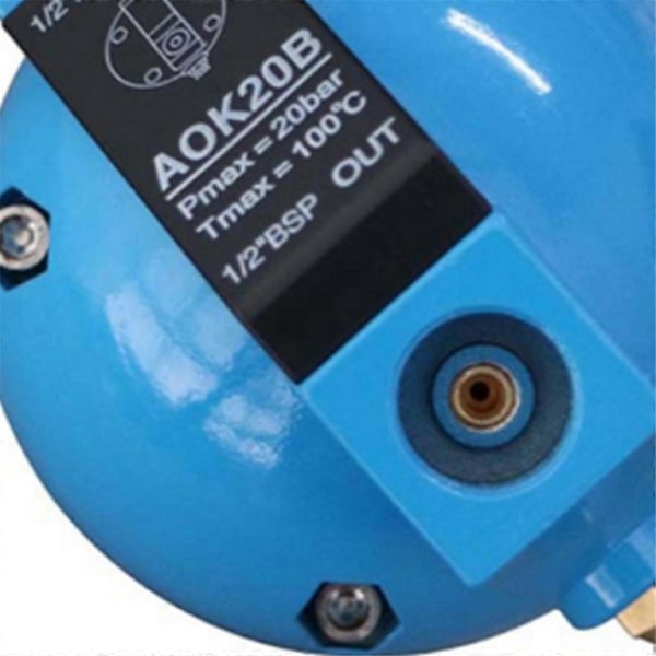 AOK20B Tyhjennysventtiili, automaattiset kellukkeet Dn15 20bar
