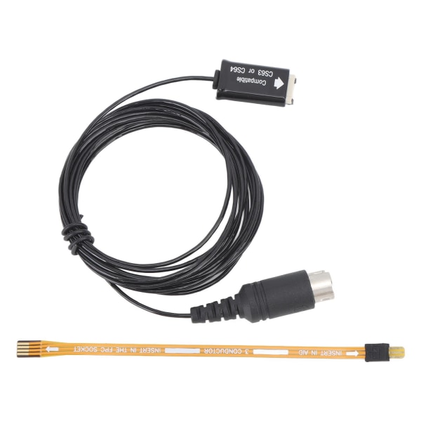 Cs63 Sound Aids Programmering Kabel Juster lydstyrke Stabil Signaltransmission Programmerbart tilslutningskabel
